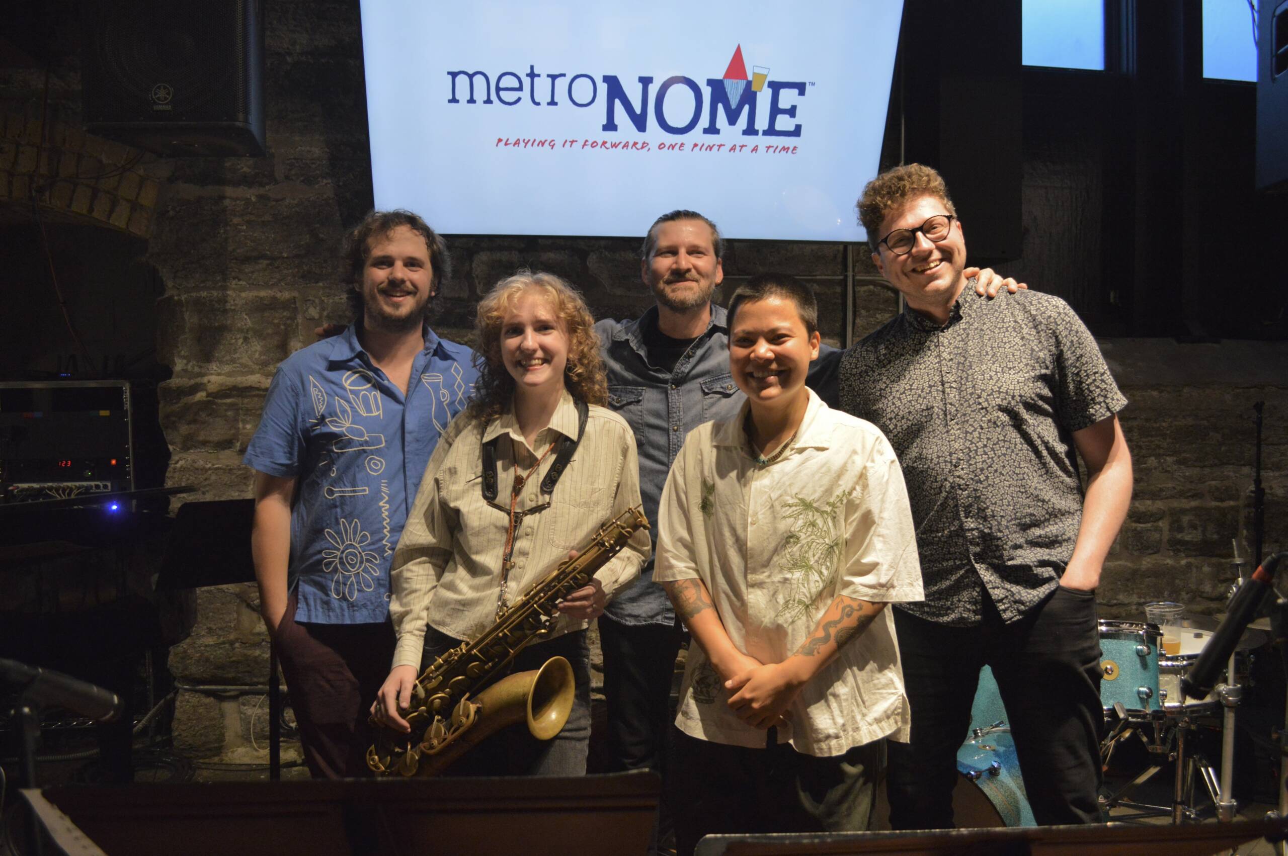 The Tristano School ft. Sophia Kickhofel & Sarah Navratil artwork from MetroNOME Brewery